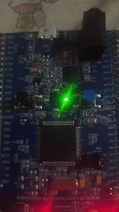 LED Blinking Animation