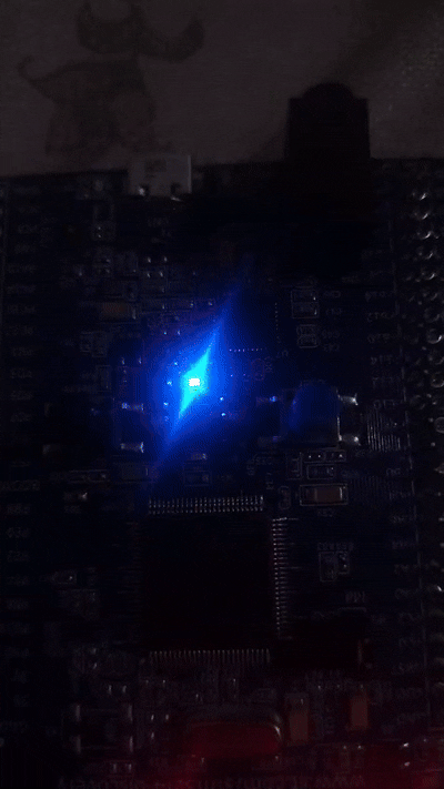 Multiple LED Blinking Animation